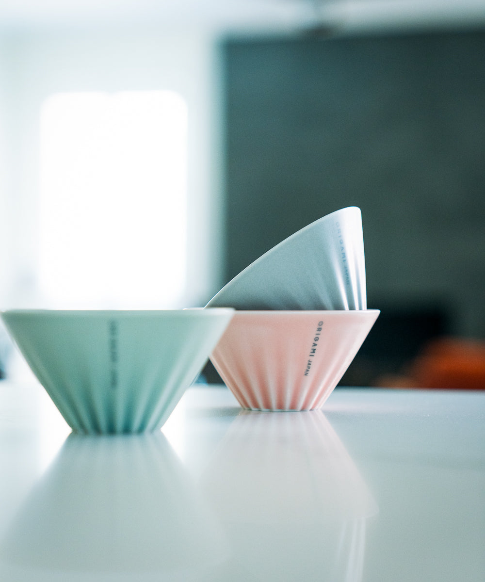 ORIGAMI Tea Dripper for Pourover Style Tea Brewing