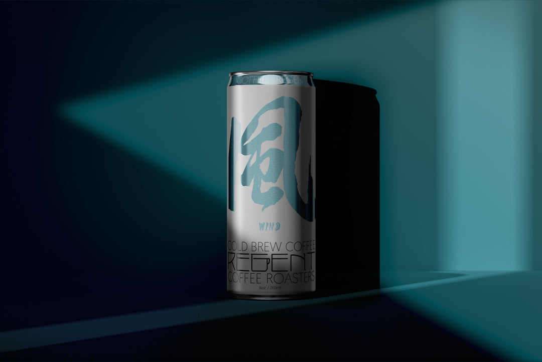 Regent Coffee’s Fūrinkazan "WIND" cold brew – artisan canned coffee
