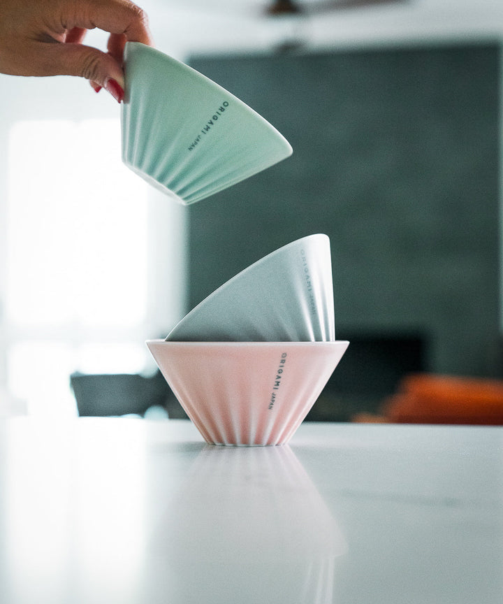 ORIGAMI Tea Dripper for Pourover Style Tea Brewing