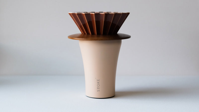 Origami Coffee Wooden Dripper Holder