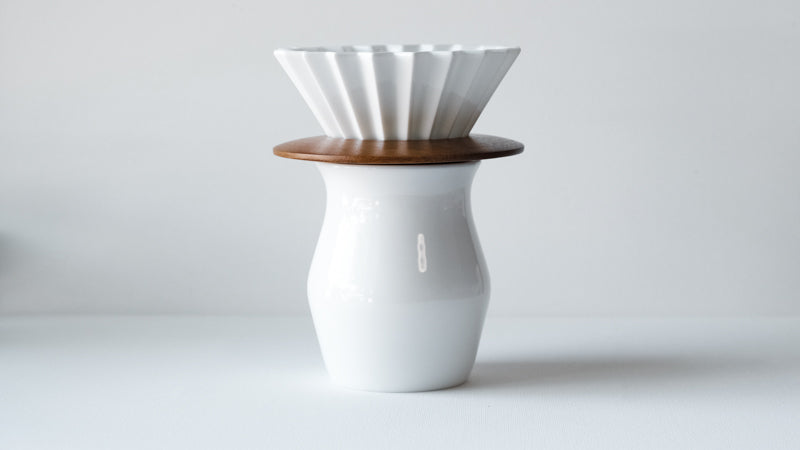 Origami Coffee Wooden Dripper Holder - Thumbnail 3