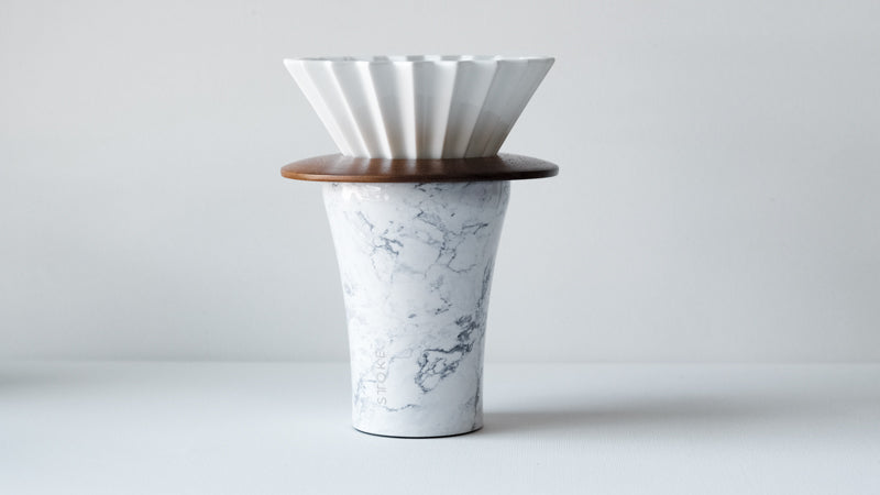 Origami Coffee Wooden Dripper Holder - Thumbnail 2