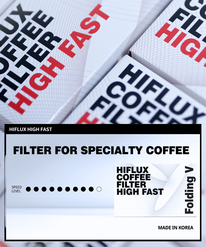 HIFLUX Coffee Filter - Cone Folding V 50 Sheets