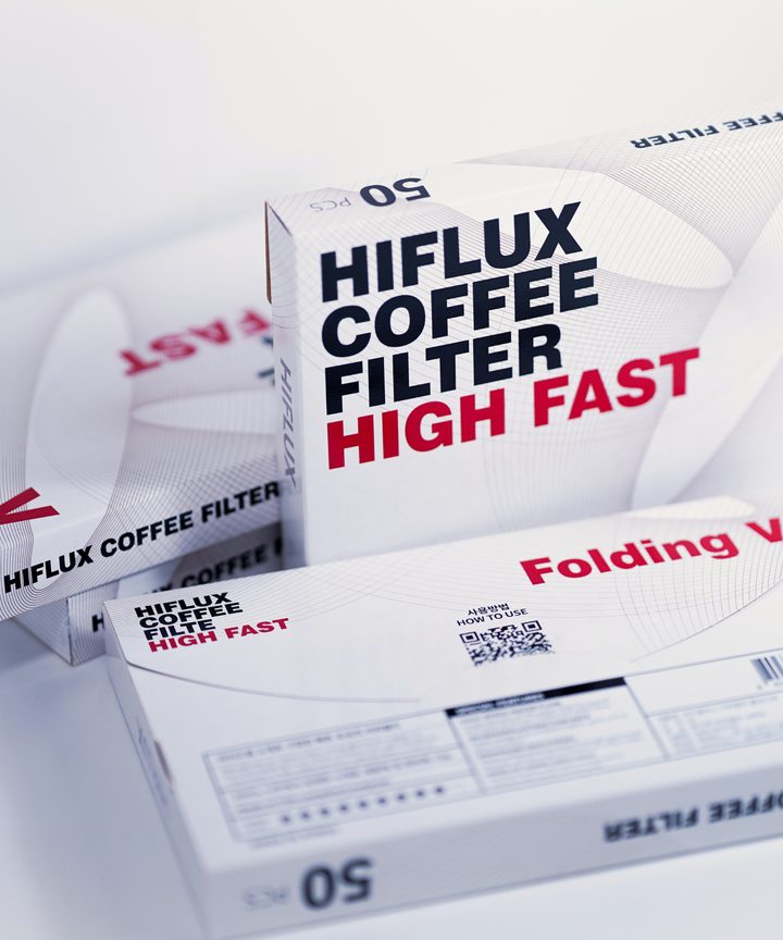 HIFLUX Coffee Filter - Cone Folding V 50 Sheets