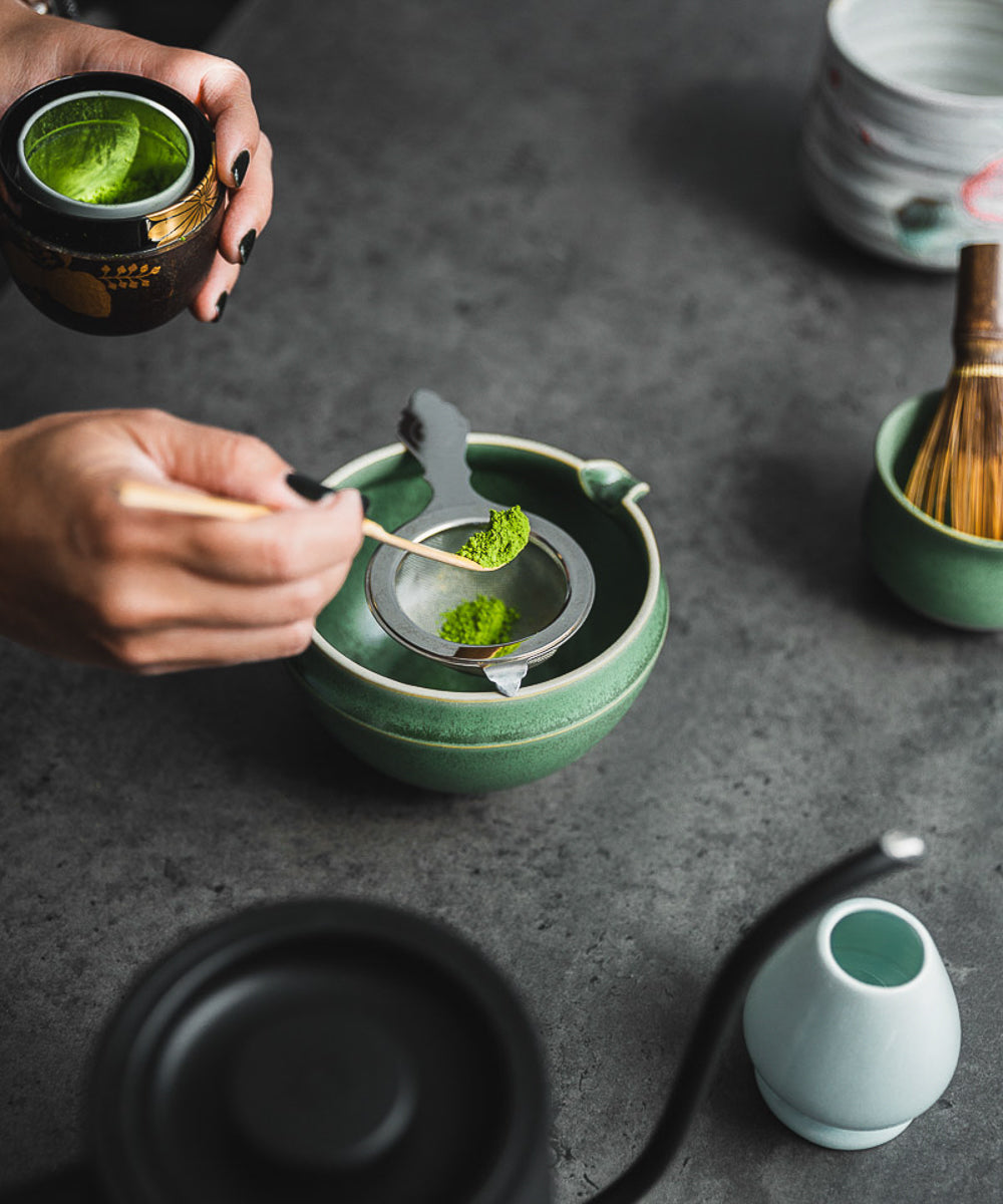 Origami Katakuchi Matcha Bowl - Thumbnail 4