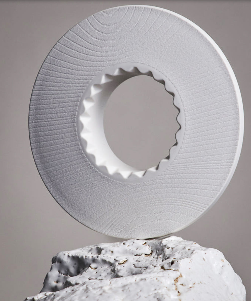 ORIGAMI Resin Dripper Holder - GRAIN WHITE
