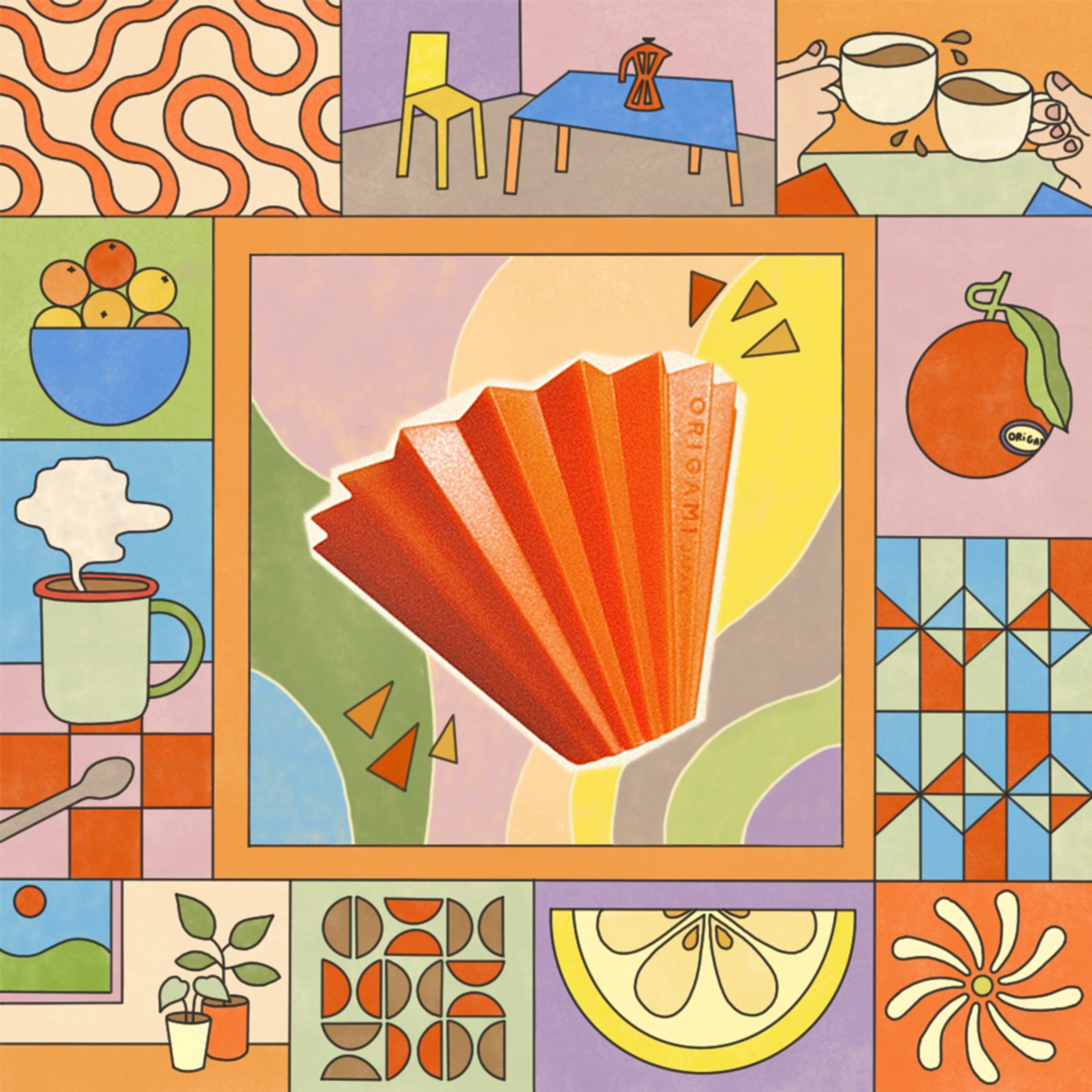 ORIGAMI Air S Limited Edition Persimmon – Regent Coffee