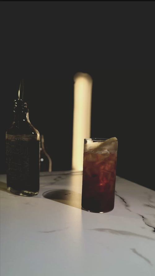 video of making a drink